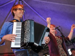 Amariszi tijdens Mañana Mañana (Hummelo 2013, foto: Harold Pelgrom)