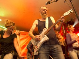 Boogie Beasts tijdens Mañana Mañana (Hummelo 2016, foto: Harold Pelgrom)