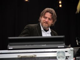 Mezzoforte tijdens Jazztime at the Keppel Castle (Laag-Keppel 2012, foto: Harold Pelgrom)