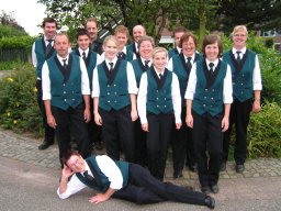 Malletband van Muziekvereniging De Eendracht (Hummelo 2007, foto: Harold Pelgrom)