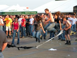 Høken bij Flophouse in Toldiek (Toldijk 2006, foto: Harold Pelgrom)