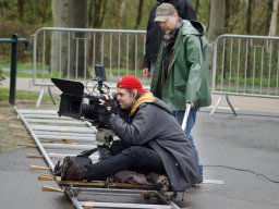 Filmopnamen oorlogsfilm 'In het vuur van de storm' (Hummelo 2008, foto: Harold Pelgrom)