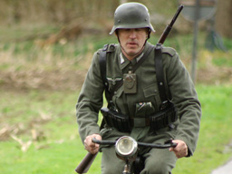 Filmopnamen oorlogsfilm 'In het vuur van de storm' (Hummelo 2008, foto: Harold Pelgrom)