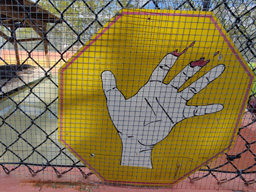 Alligator warning, Everglades, Florida 2024 (foto: Harold Pelgrom)