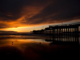 Sunset at Pismo Beach, California, 2016 (foto: Harold Pelgrom)