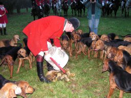 De 'kill' van de slipjacht bij kasteel Keppel (Laag-Keppel, 2006, foto: Harold Pelgrom)