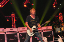 Rick Parfitt van Status Quo (Den Bosch 2013, Foto: Harold Pelgrom)