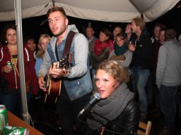 Suzan & Freek tijdens Mañana Mañana (Hummelo 2014, foto: Harold Pelgrom)