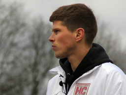 Klaas-Jan Huntelaar tijdens verhuizing jeugd HC'03 van Hoog-Keppel naar Drempt (Hoog-Keppel 2011, foto: Harold Pelgrom)