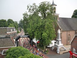 Wielrennen tijdens Vive la France (Hummelo 2014, foto: Harold Pelgrom)
